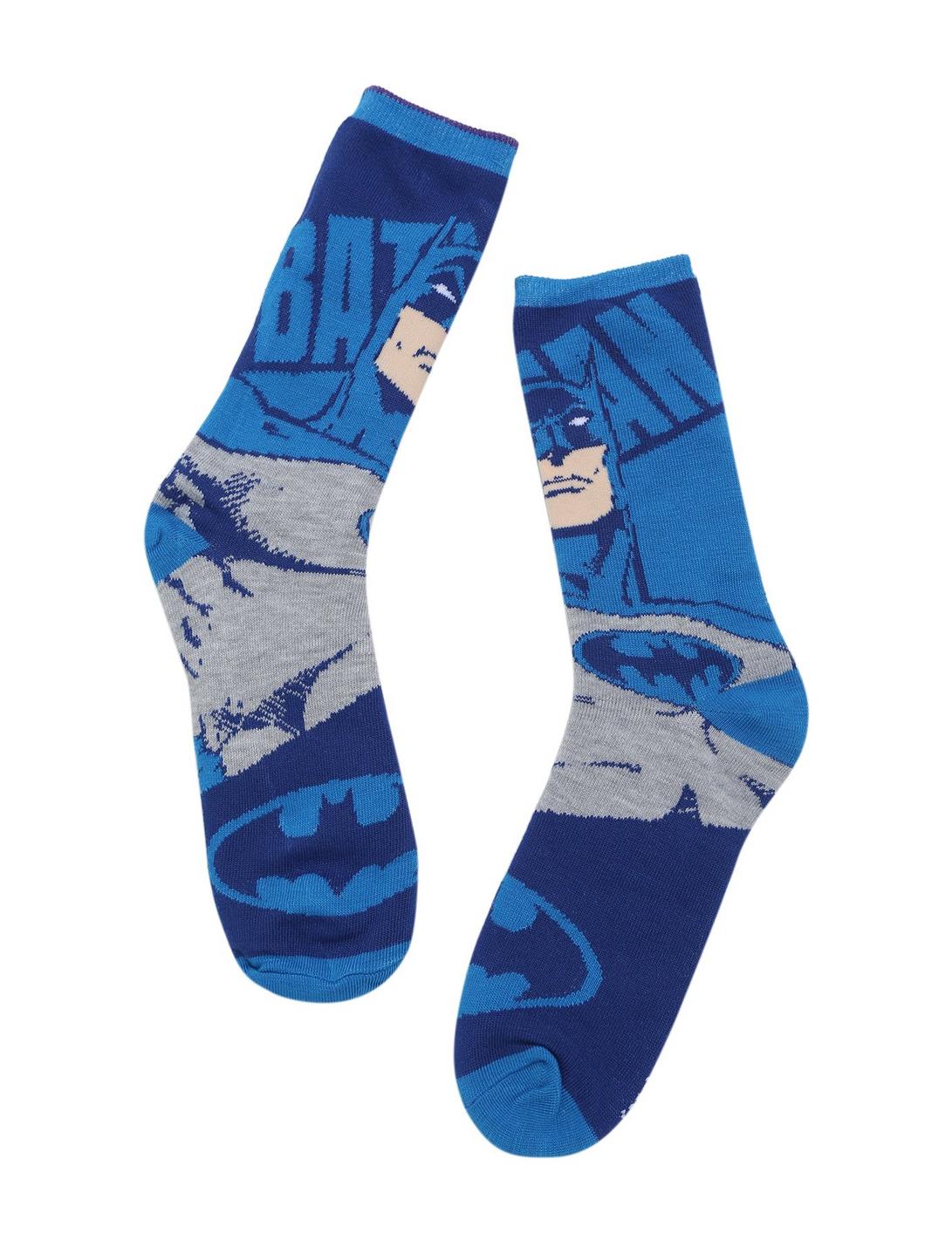 DC Comics Batman Joker Reversible Crew Socks, , hi-res