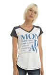 Monday Definition Girls T-shirt, PURPLE, hi-res