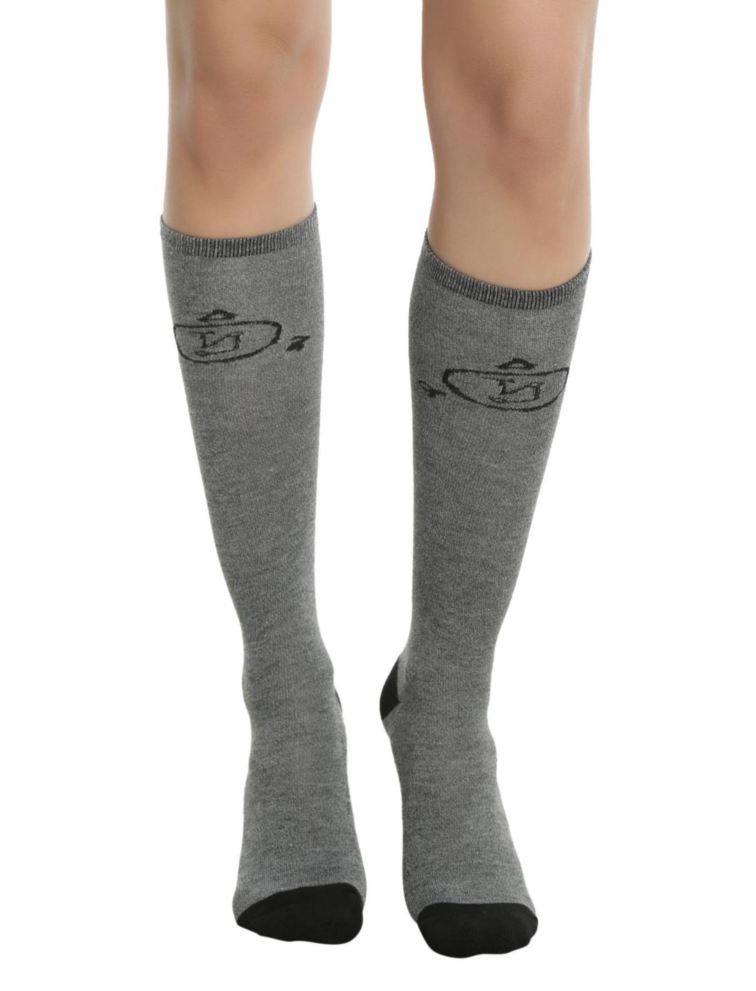 Supernatural Castiel Symbols Knee-High Socks, , hi-res