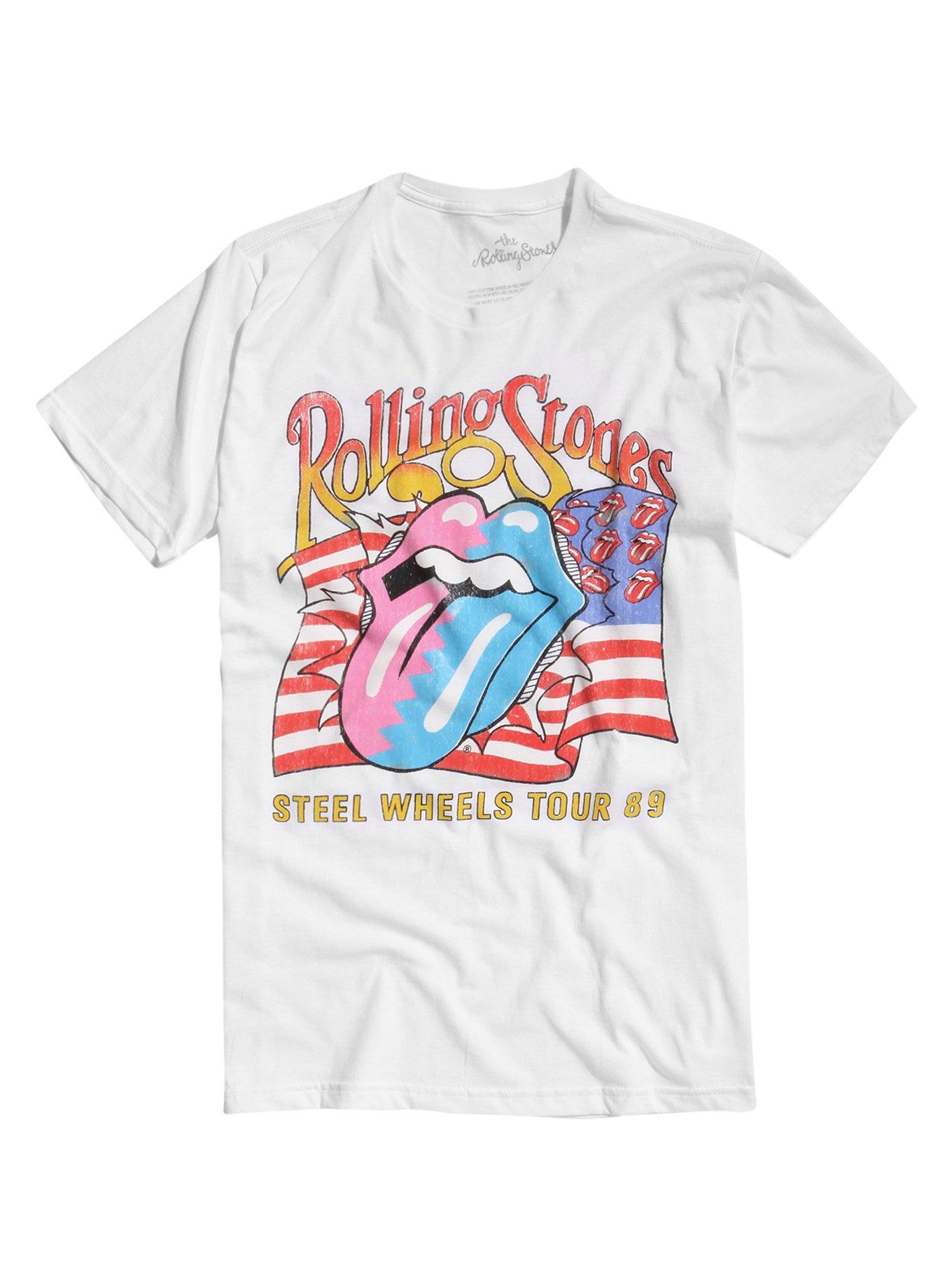 The Rolling Stones Steel Wheels Tour T-Shirt | Hot Topic