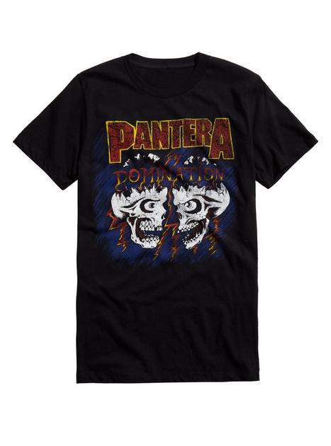 Pantera Domination Skulls T-Shirt | Hot Topic