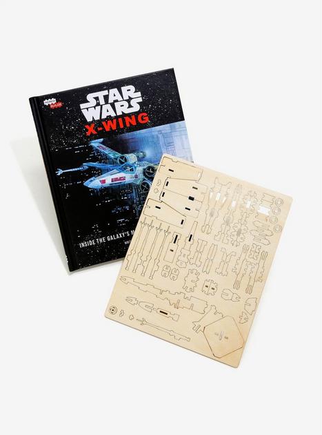 【at】Star Wars : The Making of 5 / 6 Star Wars Incredibuilds X-Wing Book And Model Set | BoxLunch