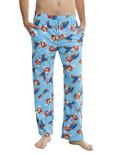 Super Mario Bros. Mario Jump Guys Pajama Pants, BLUE, hi-res
