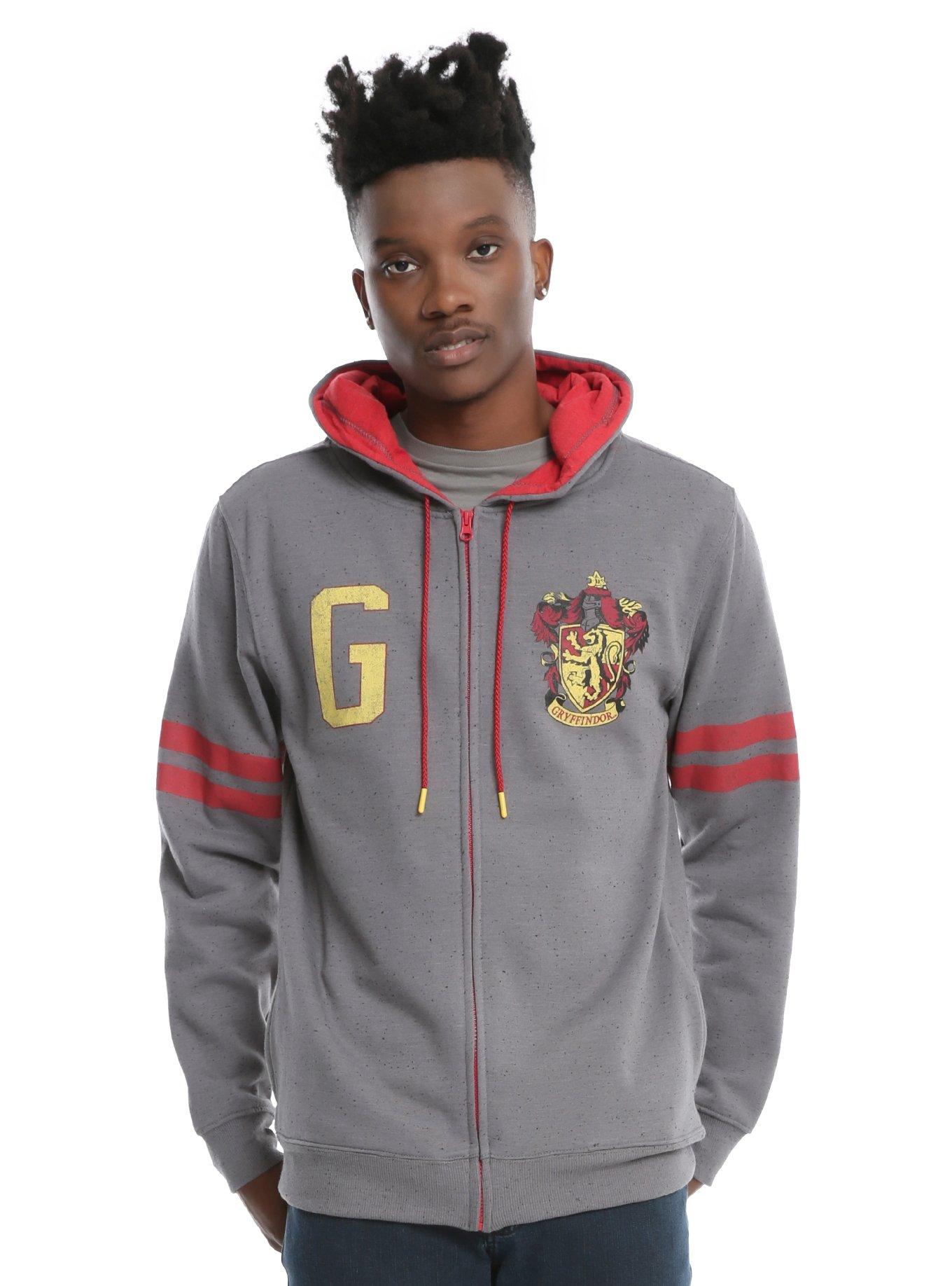 Harry Potter Gryffindor Athletic Hoodie, BLACK, hi-res