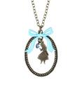 Disney Alice In Wonderland Silhouette Dangle Necklace, , hi-res