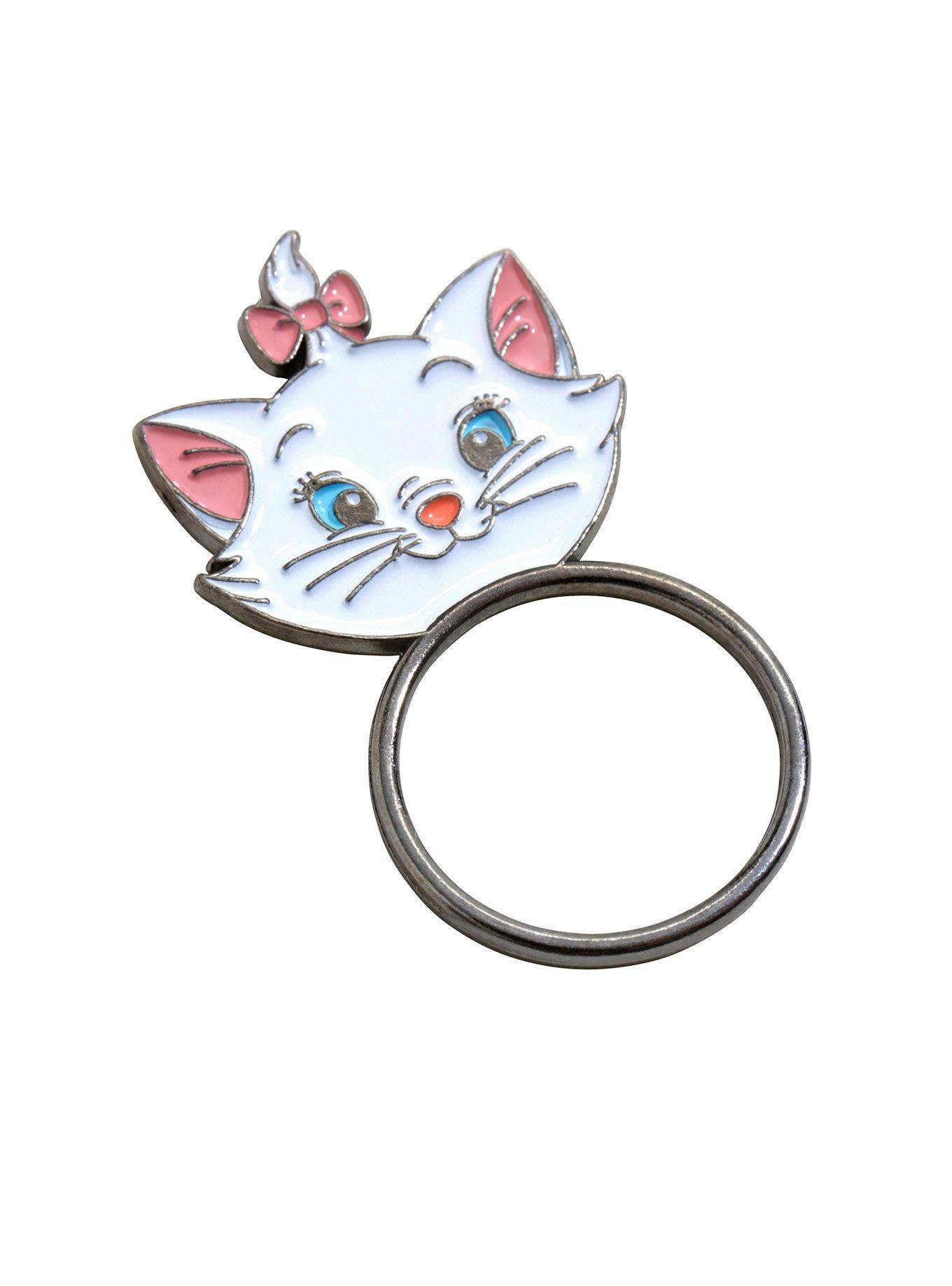 Disney The Aristocats Marie Flat Enamel Ring, , hi-res