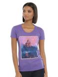 Disney Tangled Lights Girls T-Shirt, PURPLE, hi-res