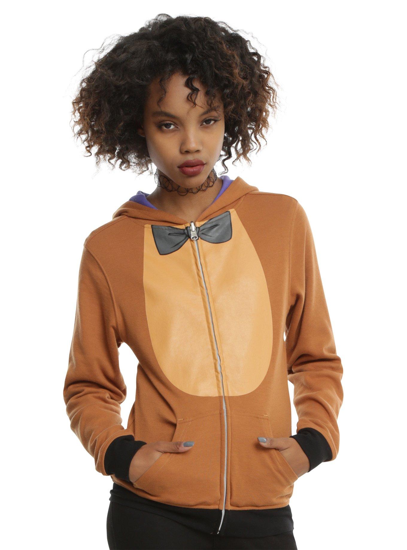 Five Nights At Freddy's Girls Reversible Cosplay Hoodie Hot Topic - Main Image