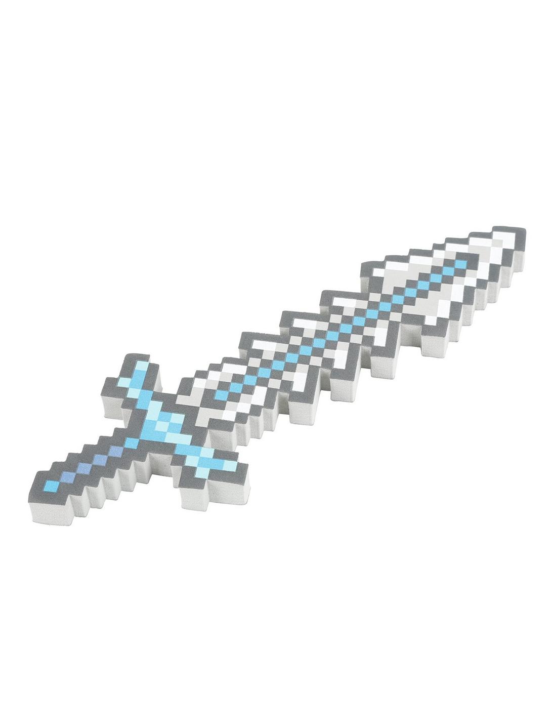 8-Bit Blue Foam Sword, , hi-res