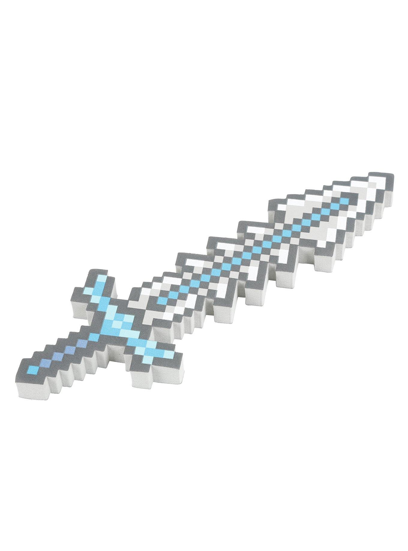 8-Bit Blue Foam Sword, , hi-res