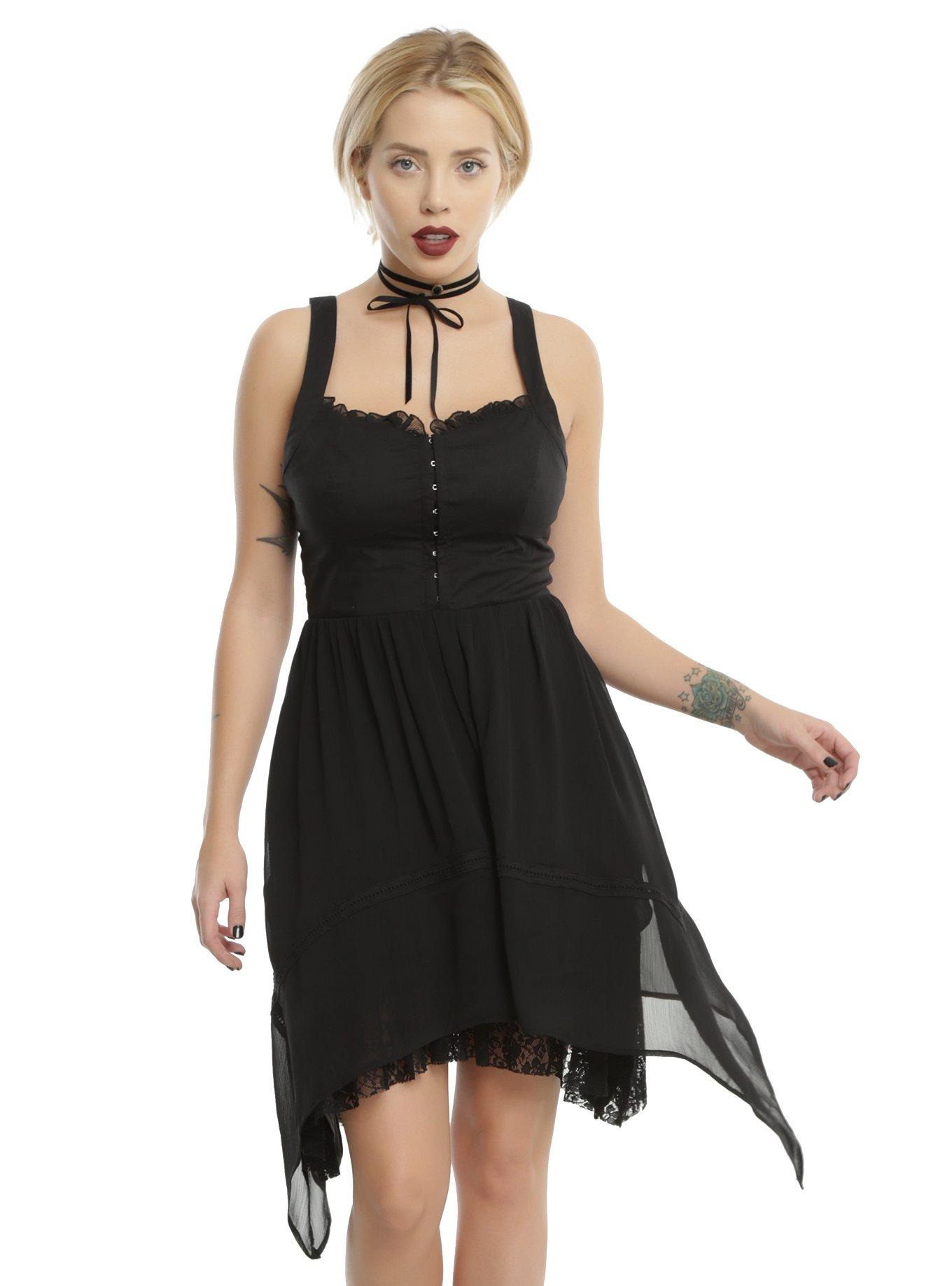 Hot topic black outlet dress