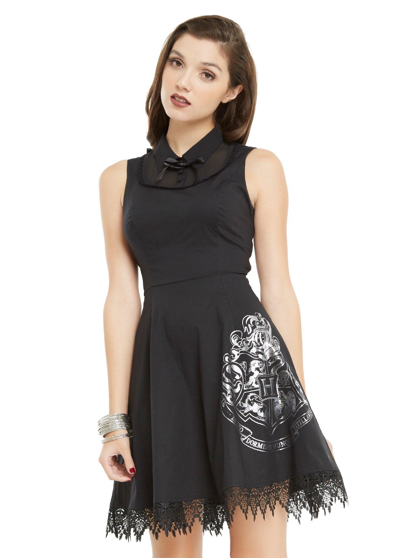 Harry Potter Hogwarts Collar Dress Hot Topic