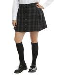 Harry Potter Hogwarts Skirt Plus Size, BLACK, hi-res
