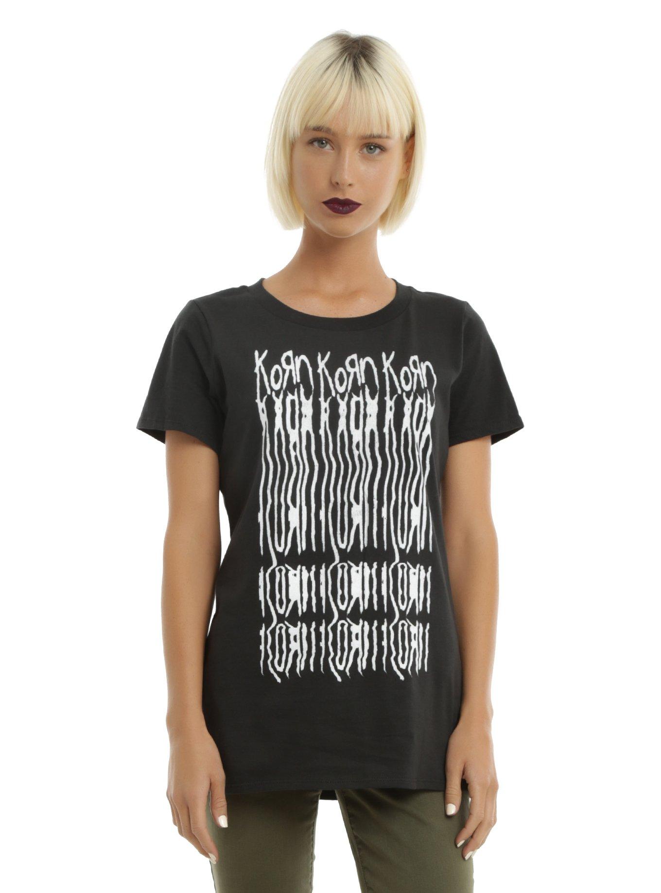 Korn Drip Font Girls T-Shirt | Hot Topic
