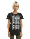 Korn Drip Font Girls T-Shirt, BLACK, hi-res