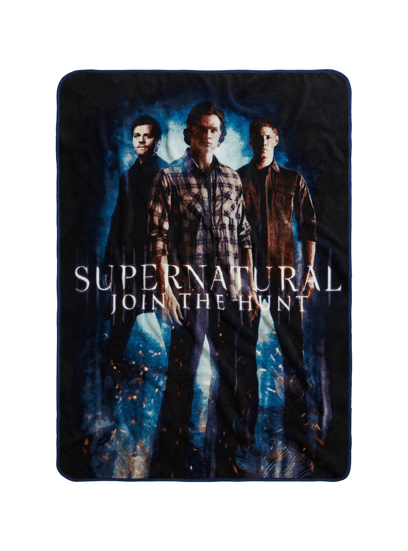 Supernatural Trio Throw Blanket Hot Topic