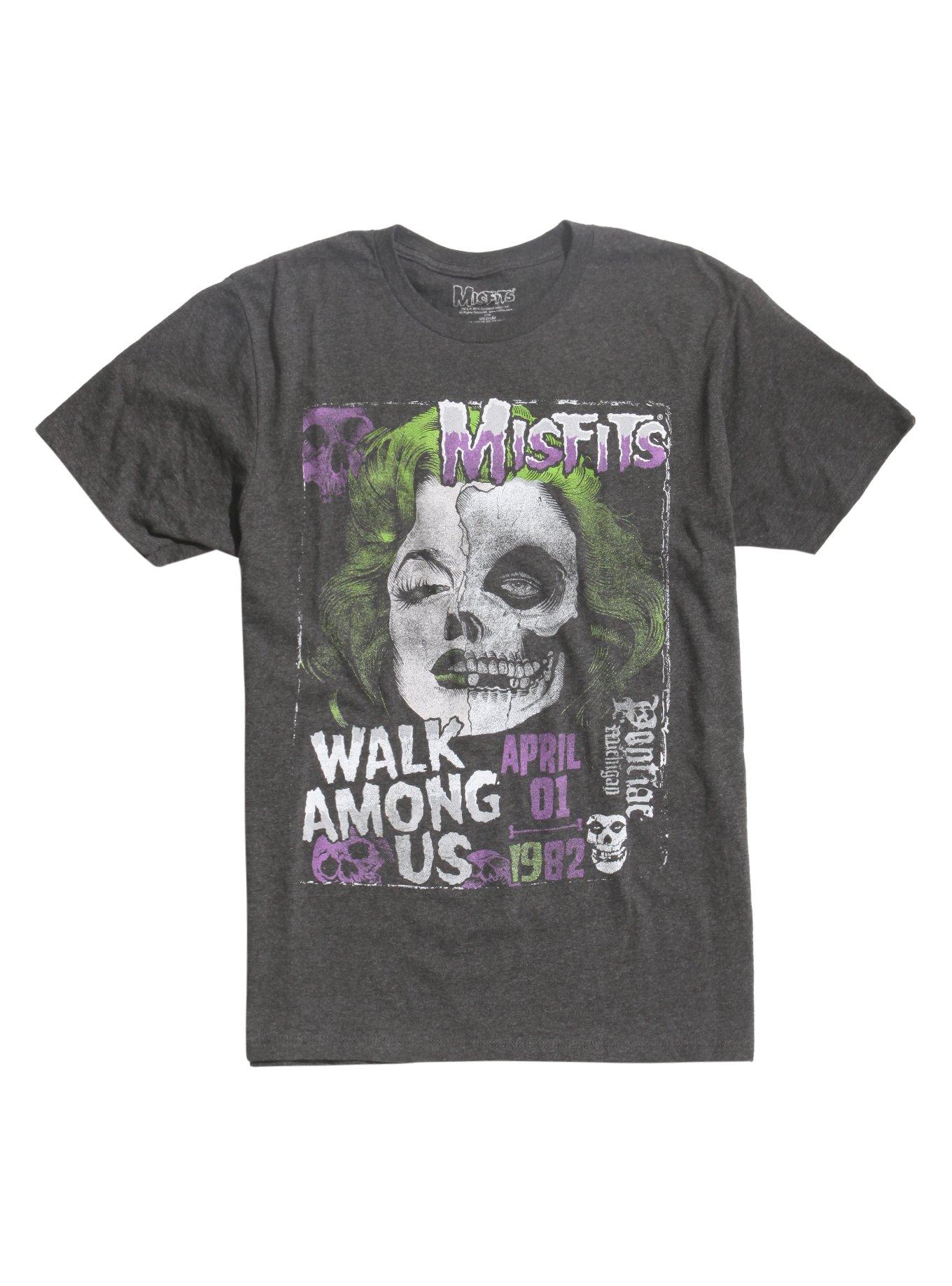 Misfits Walk Among Us Gig T-Shirt, BLACK, hi-res