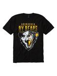 Abandoned By Bears Bear Skull T-Shirt, BLACK, hi-res