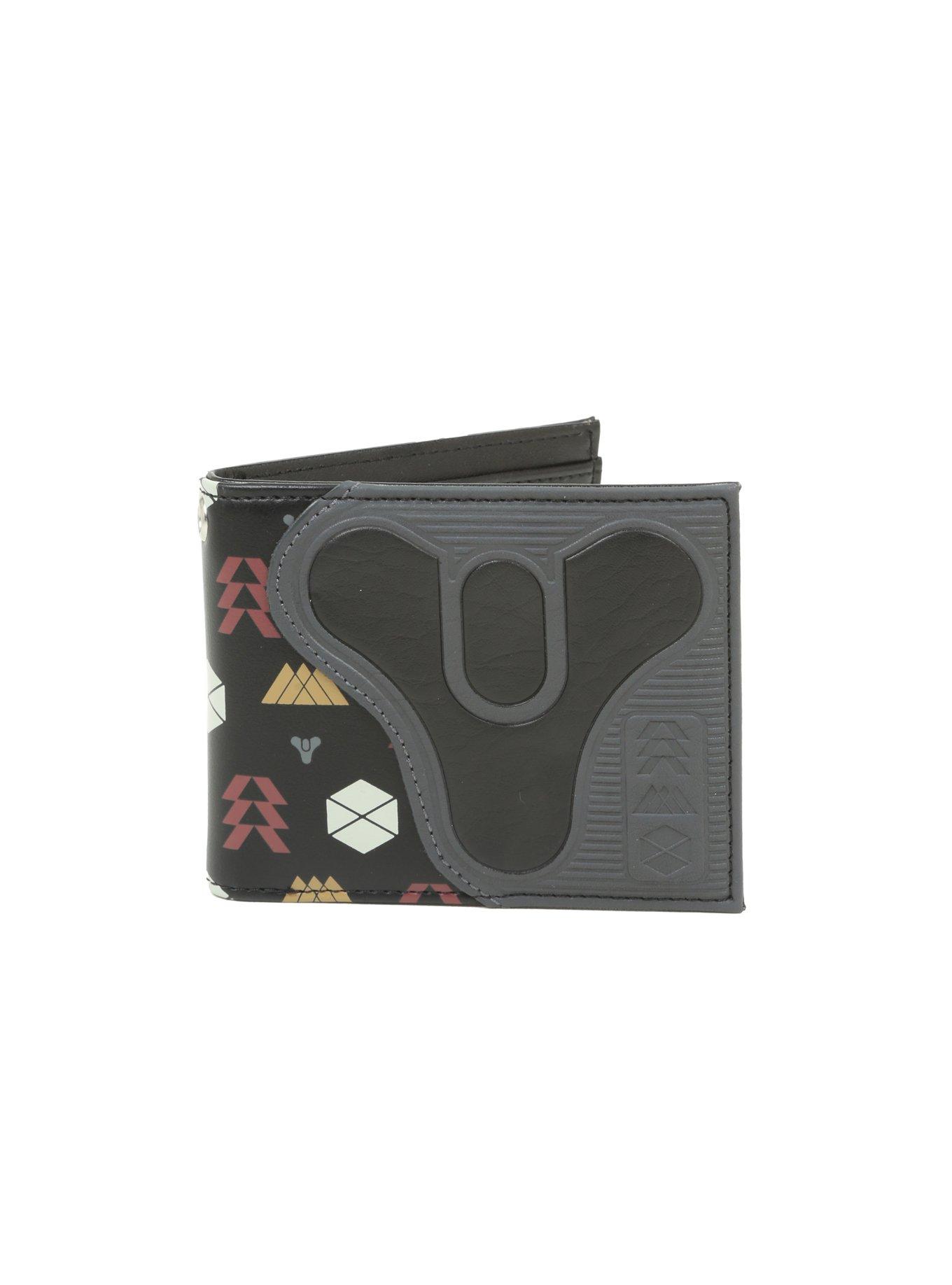 Destiny Logo Icons Bi-Fold Wallet, , hi-res