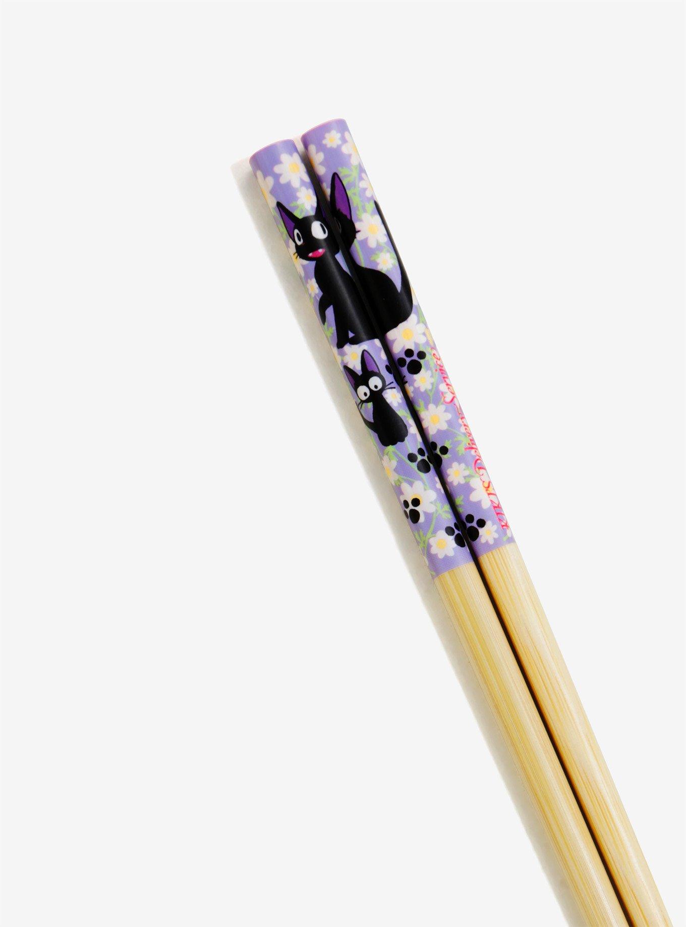 Studio Ghibli Kiki's Delivery Service Jiji Bamboo Chopsticks, , hi-res