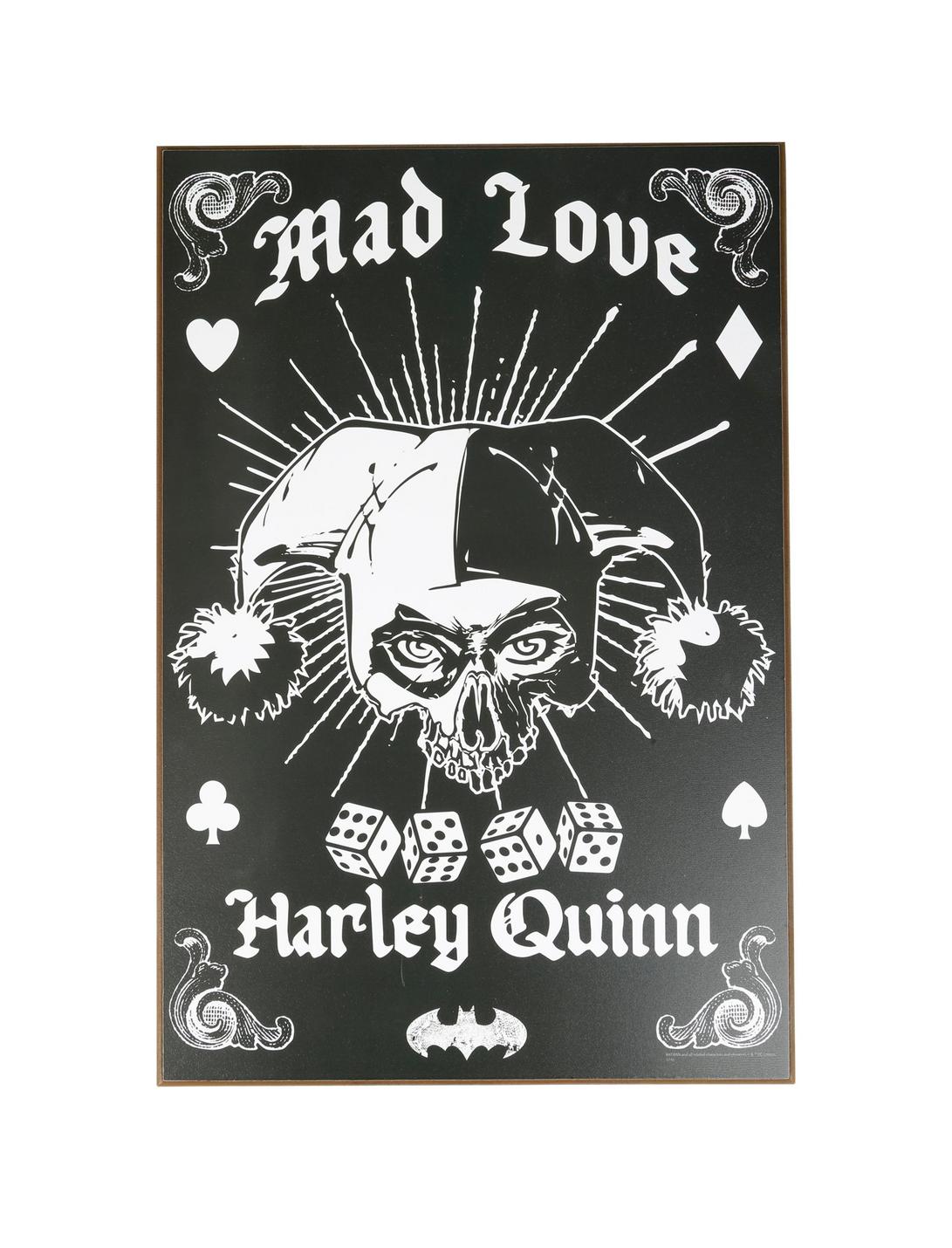 DC Comics Harley Quinn Wood Wall Art, , hi-res