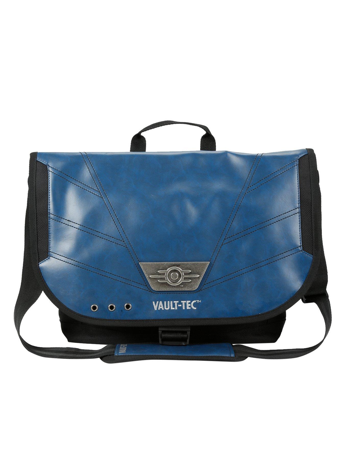 Fallout VaultTec Canvas & PU Messenger Bag Hot Topic