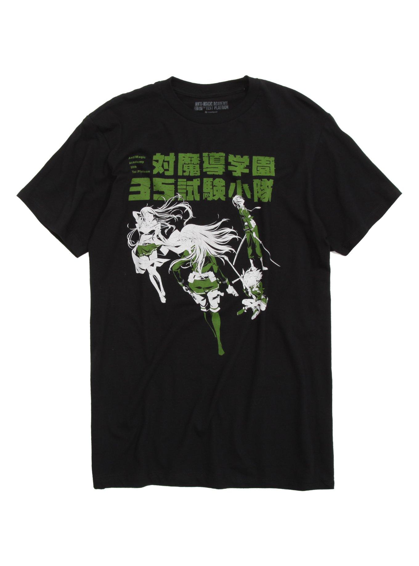 Anti-Magic Academy: The 35th Test Platoon T-Shirt, BLACK, hi-res