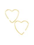 Steel Gold Heart-Shaped Pincher 2 Pack, MULTI, hi-res