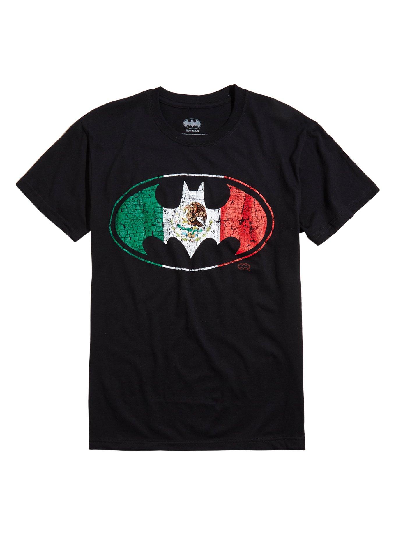 DC Comics Batman Mexico Flag Logo T-Shirt | Hot Topic