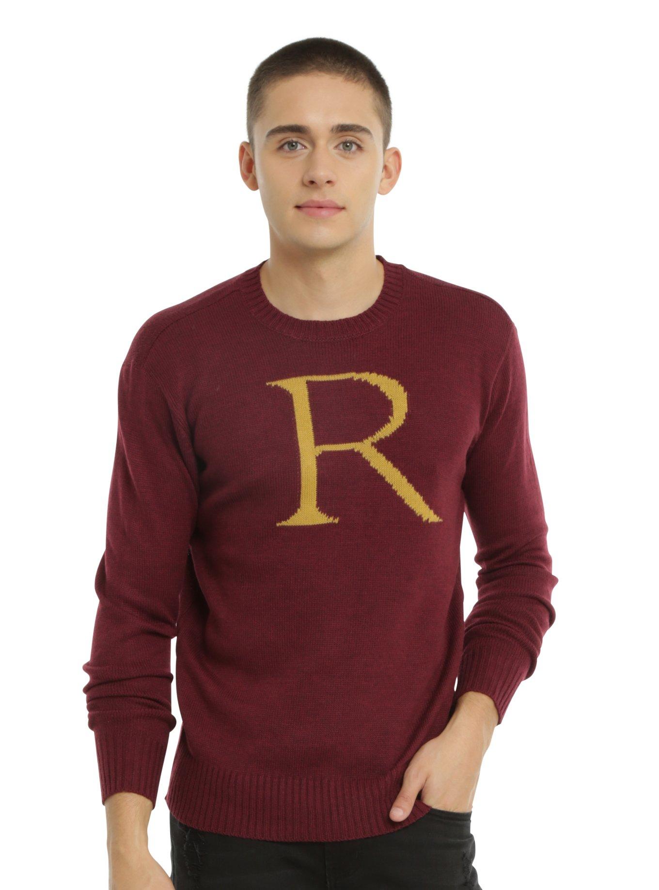 Harry Potter Ron Weasley Intarsia Pullover Sweater Hot Topic