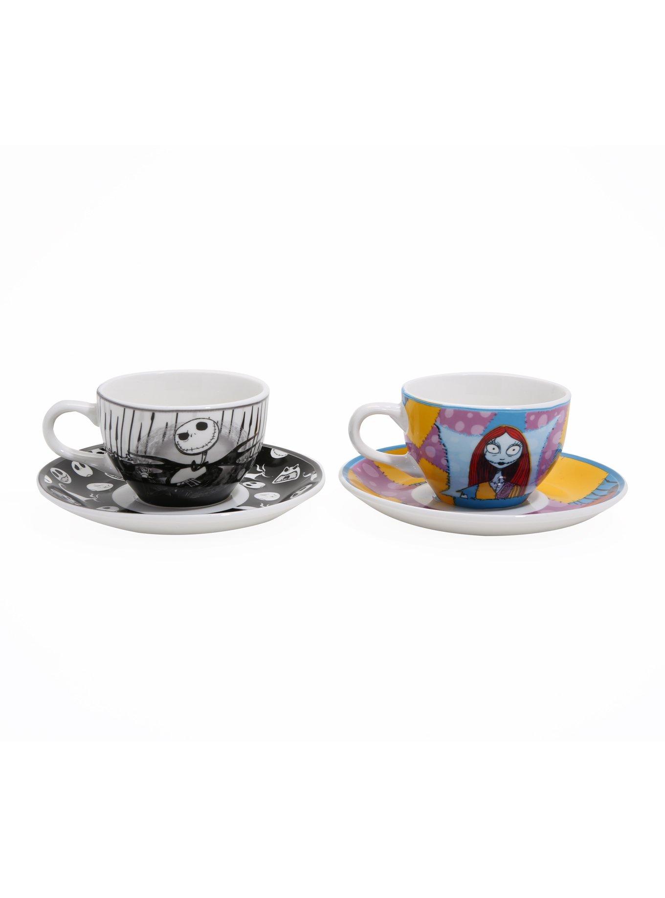 NBX Jack & Sally 2 Piece Teacup and Saucer Set