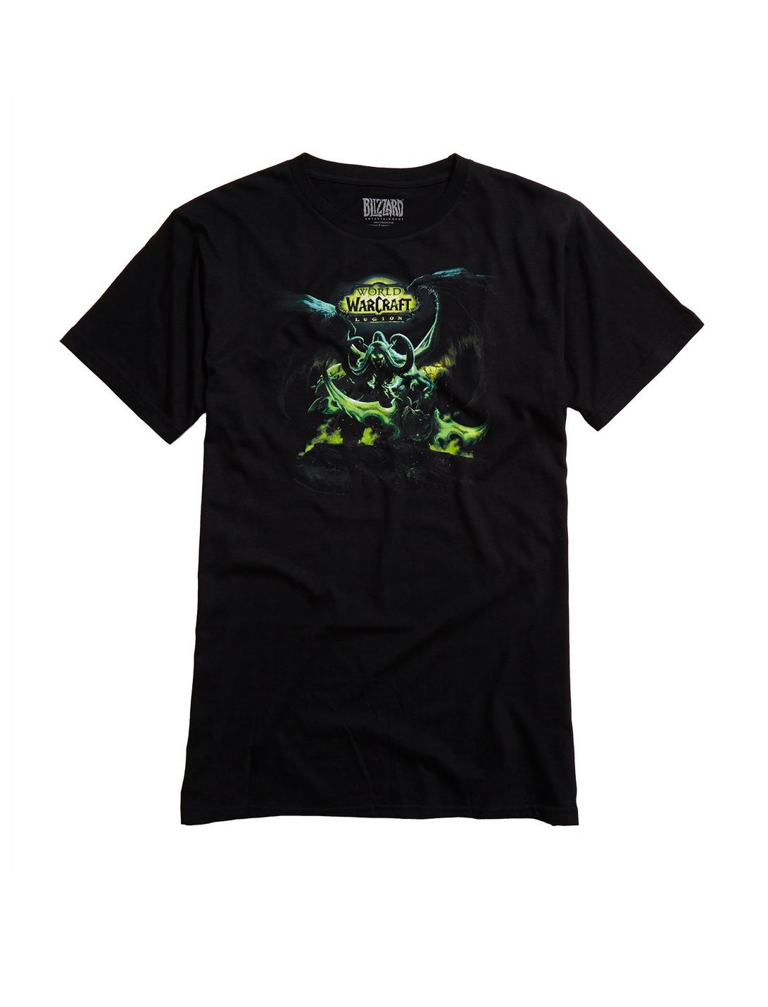 World Of Warcraft: Legion Illidan Stormrage T-Shirt, BLACK, hi-res