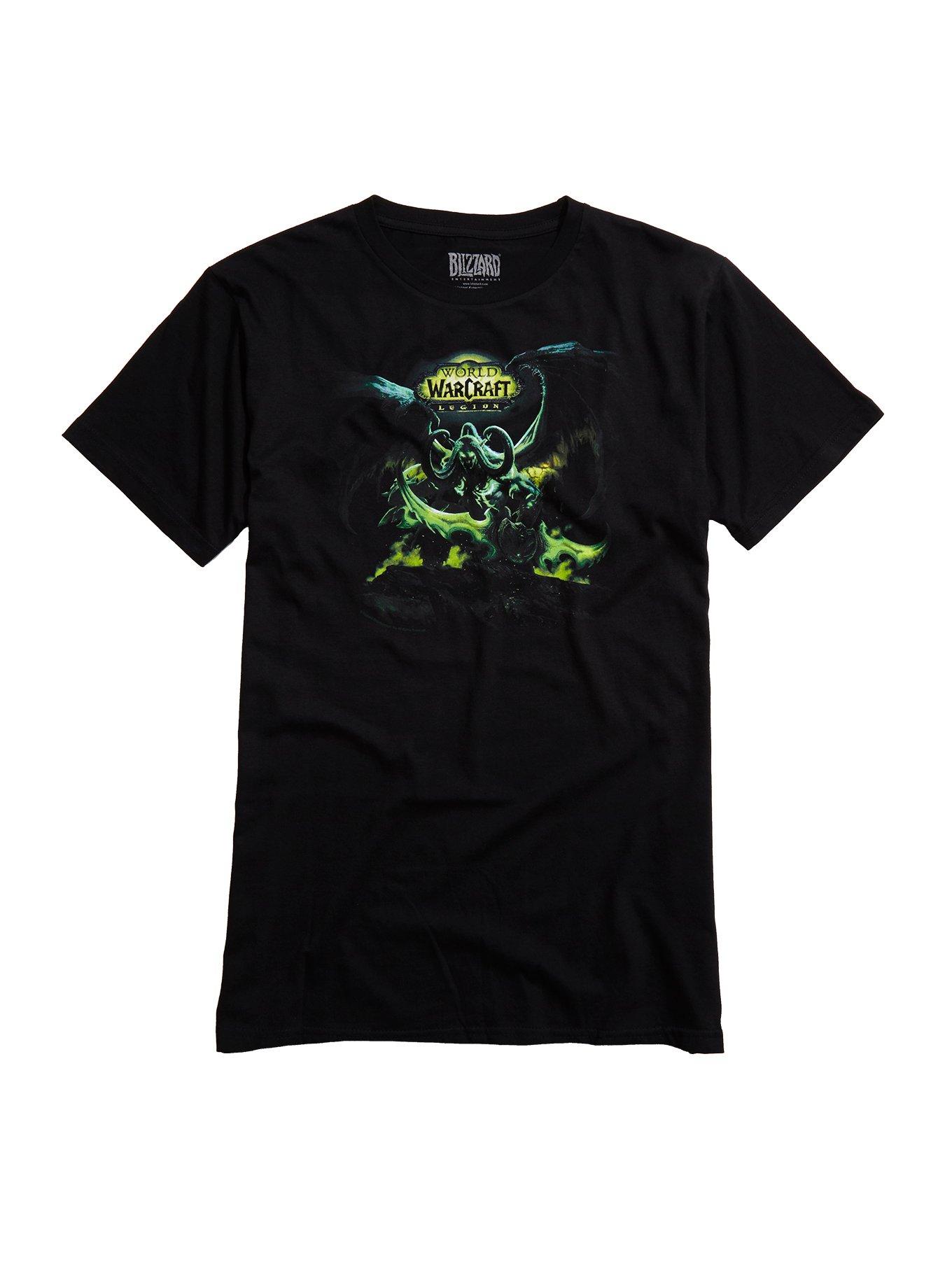 World Of Warcraft: Legion Illidan Stormrage T-Shirt, BLACK, hi-res