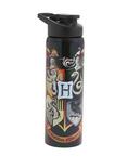 Harry Potter Hogwarts Crest Stainless Steel Water Bottle, , hi-res