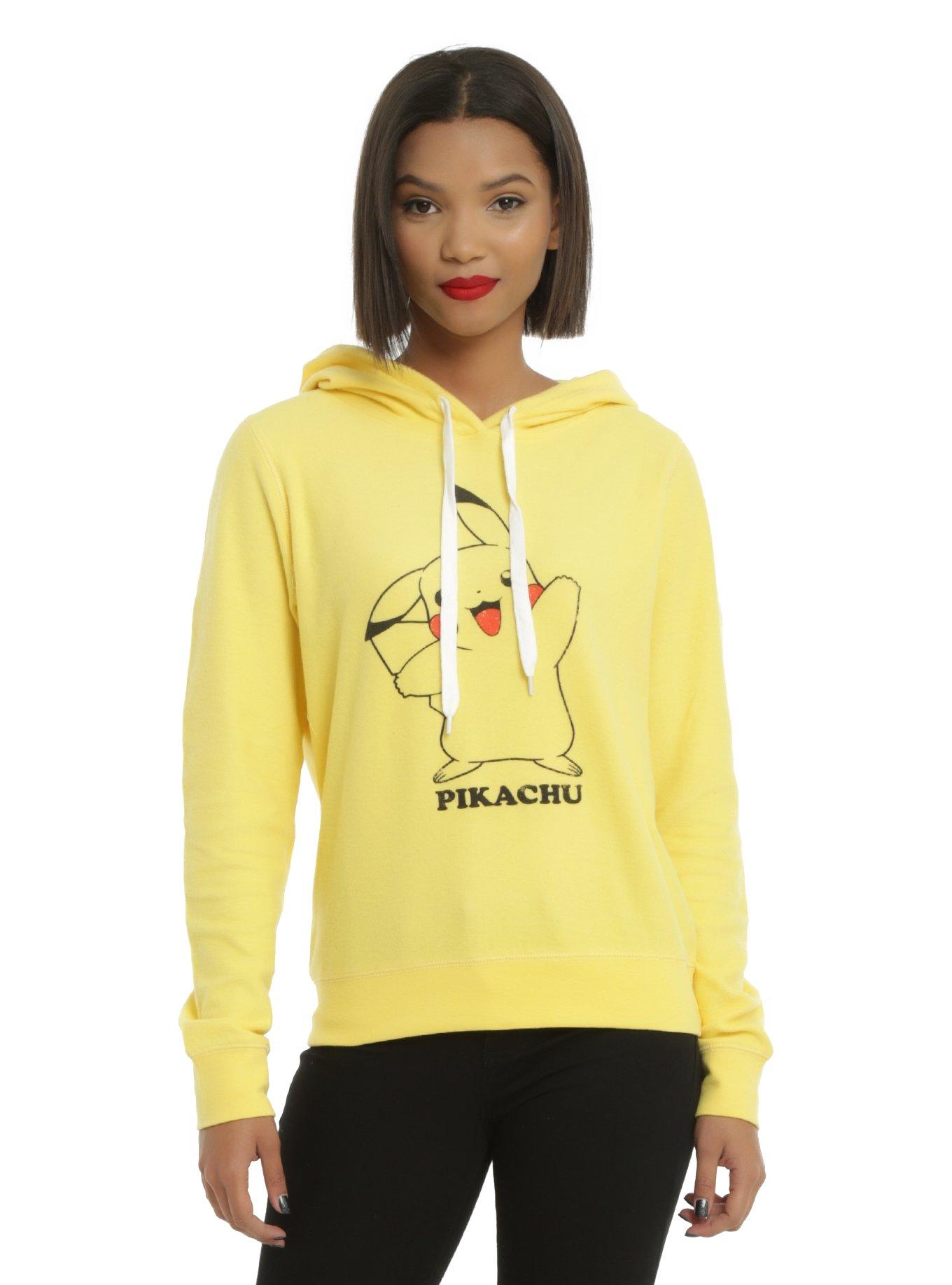 Pokemon Pikachu Girls Hoodie, WHITE, hi-res