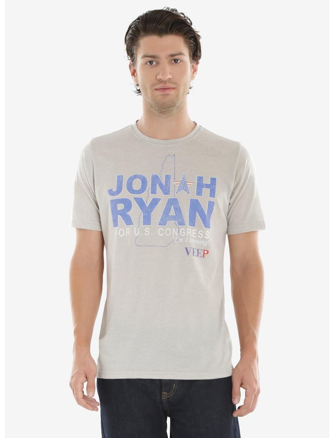 Veep Jonah Ryan For Congress T-Shirt, GREY, hi-res