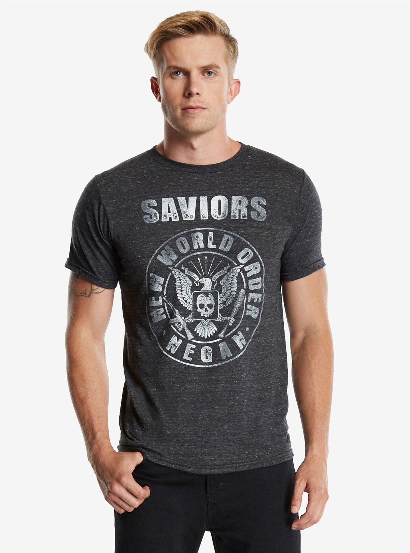The Walking Dead Saviors Now T-Shirt, WHITE, hi-res