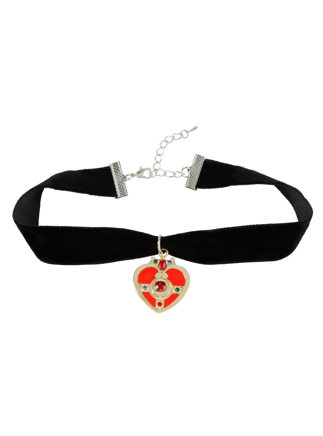 Sailor Moon Velvet Heart Choker | Hot Topic