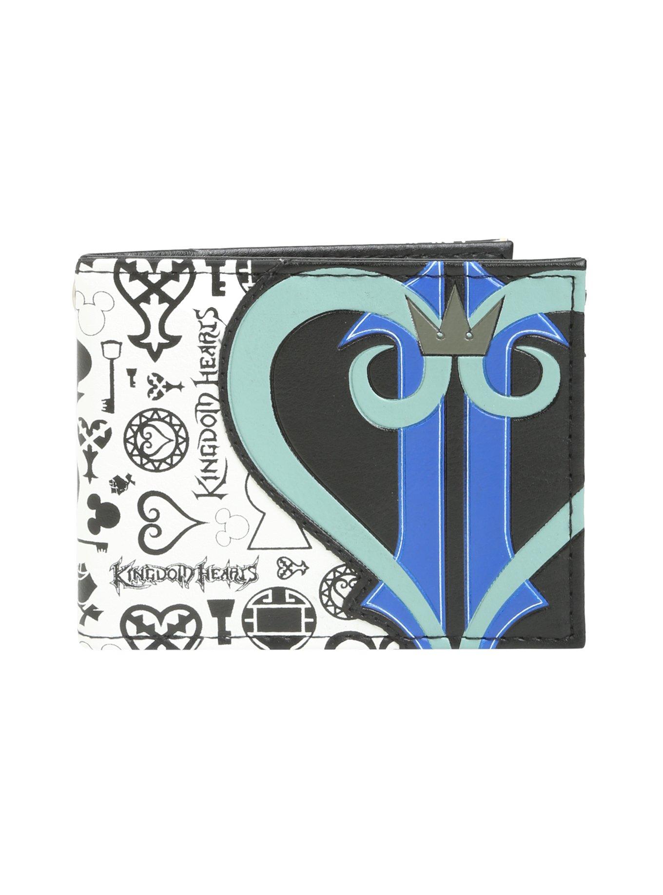 Disney Kingdom Hearts Symbols Bi-Fold Wallet, , hi-res