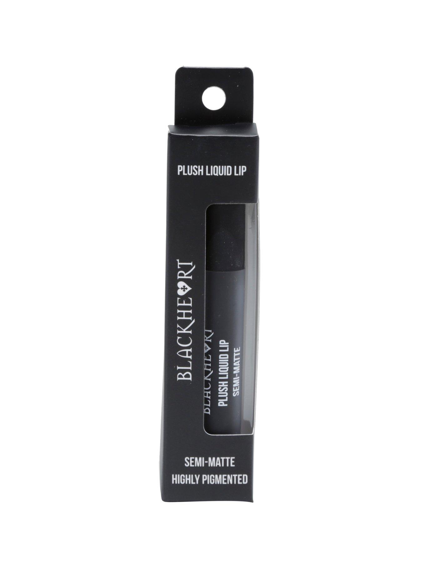 Blackheart Beauty Black Semi-Matte Plush Liquid Lip, , hi-res