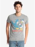 Disney Donald Duck Shadow Boxing T-Shirt, GREY, hi-res