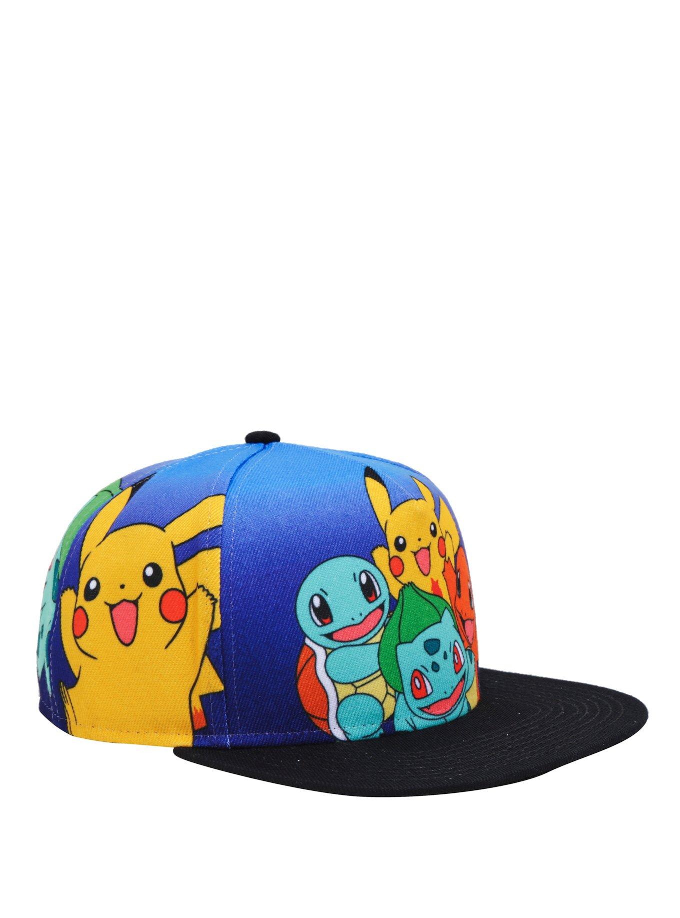 Pokemon Starter Pack Snapback Hat, , hi-res