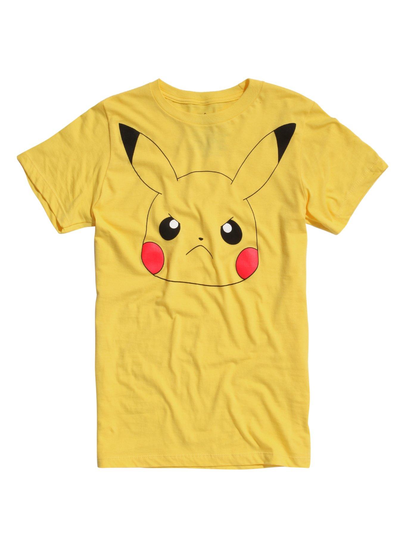 Pokemon Angry Pikachu T-Shirt, YELLOW, hi-res