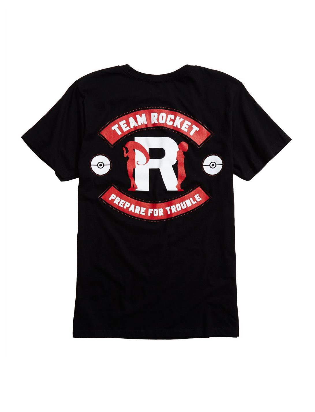 Pokemon Team Rocket T-Shirt, BLACK, hi-res
