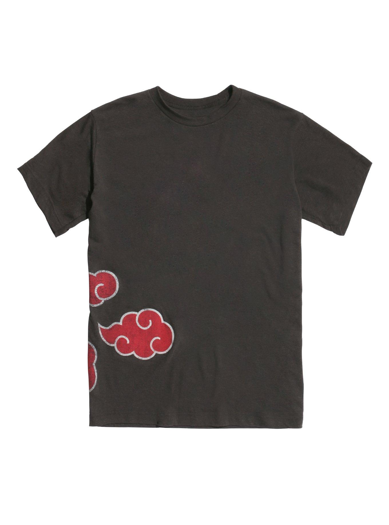 Naruto Shippuden Itachi Clouds T-Shirt, BLACK, hi-res view 1