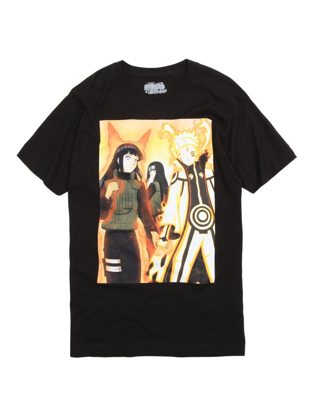 Naruto Shippuden NaruHina T-Shirt, BLACK, hi-res