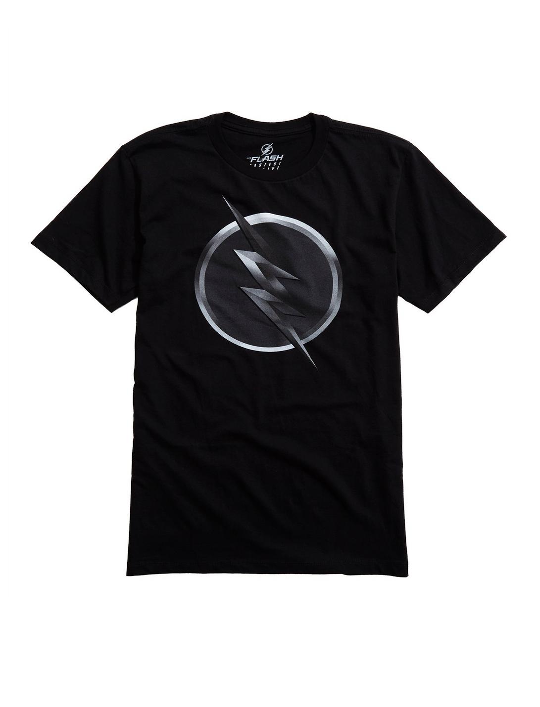 DC Comics The Flash Zoom Logo T-Shirt, BLACK, hi-res
