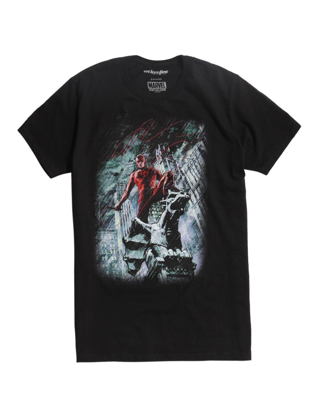 Marvel Daredevil Character Bio T-Shirt, BLACK, hi-res