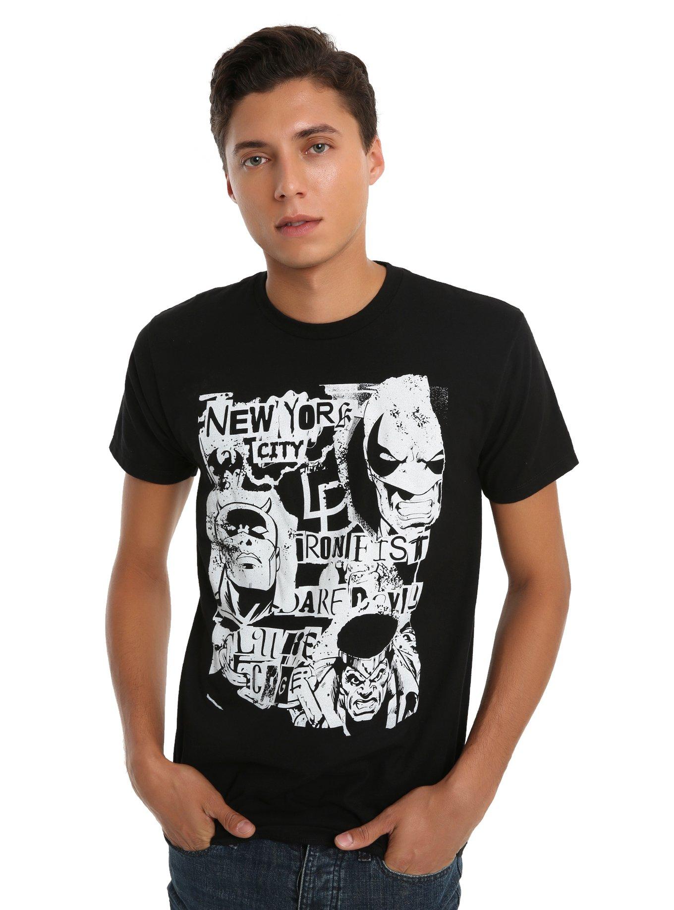 Marvel The Defenders Ransomed T-Shirt, BLACK, hi-res