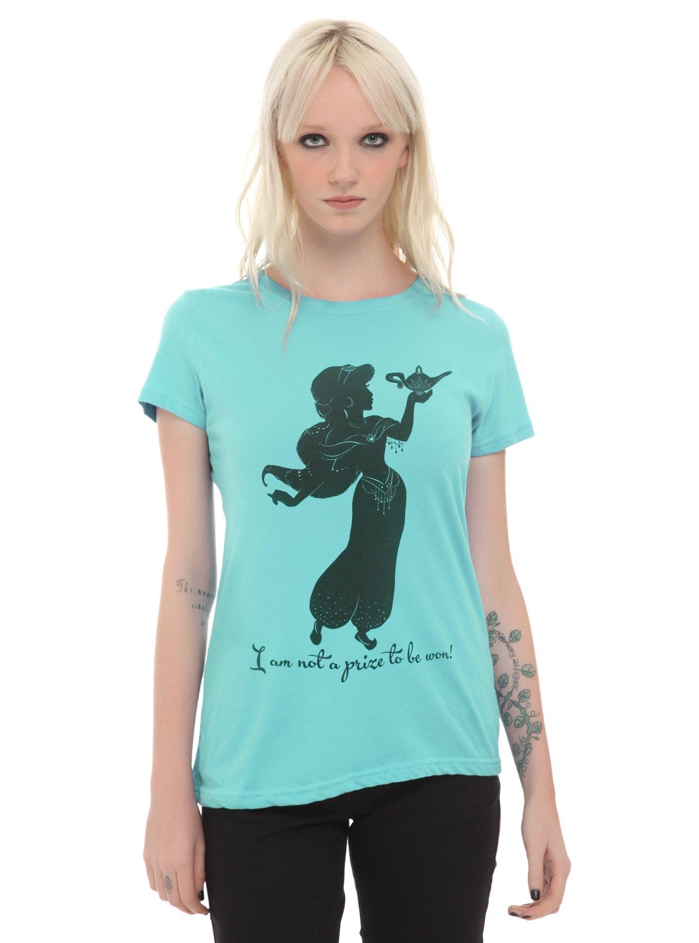Disney Aladdin Jasmine Not A Prize Girls T-Shirt, MINT, hi-res
